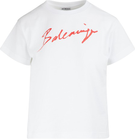 balenciaga logo tee