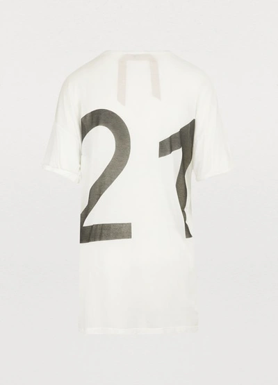 Shop N°21 Oversized Logo T-shirt In White