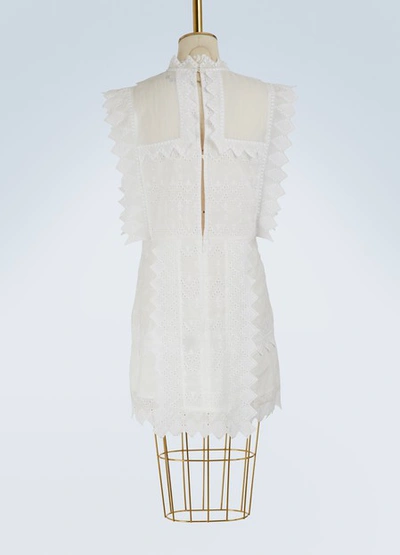 Shop Isabel Marant Nubia Dress In White