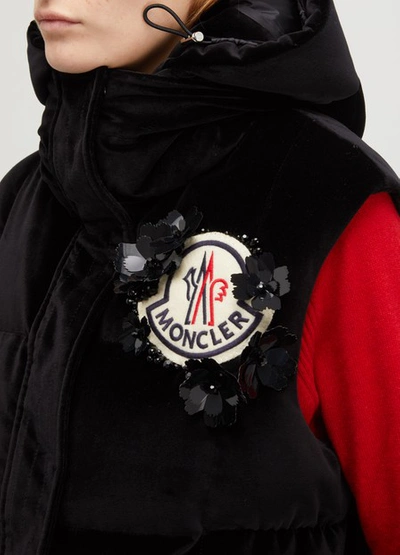 Shop Moncler Genius 4 Moncler Simone Rocha Jane Vest In 999-black