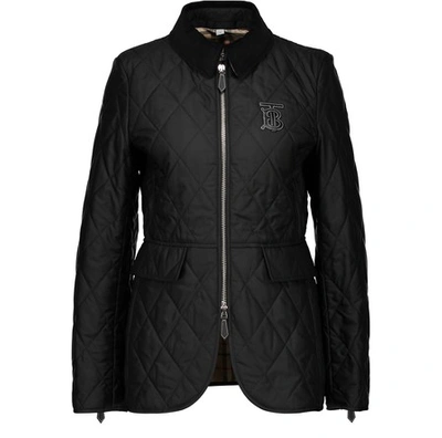 Shop Burberry Ongar Jacket In Black