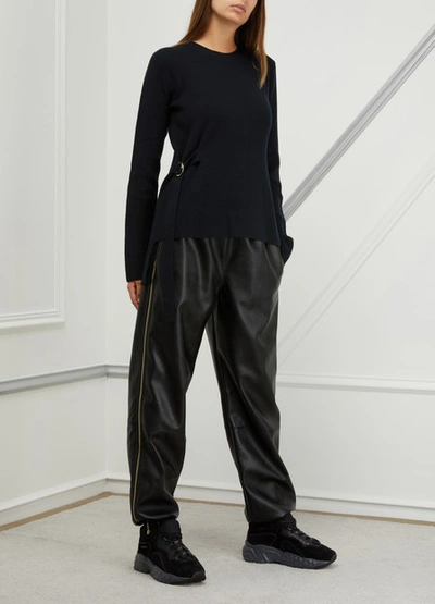 Shop Stella Mccartney Alicia Trousers In 1000 Black