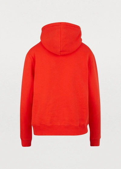 Shop Fiorucci Vintage Angels Hooded Sweatshirt In Orange
