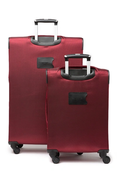 Shop Samsonite Mayville 2-piece Luggage Set In Red
