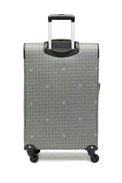 Shop Anne Klein Peoria 24" Expandable Spinner Suitcase In Grey Lion