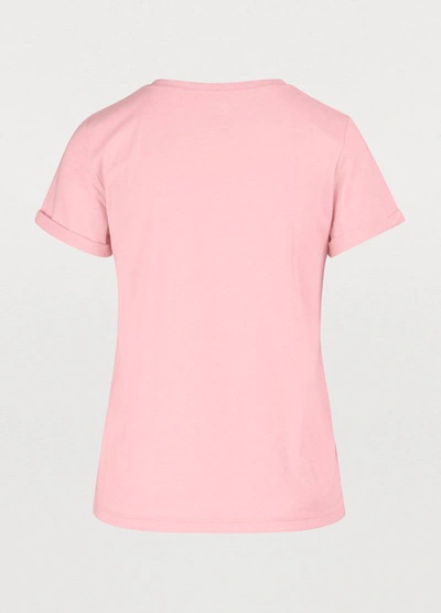 Shop A.p.c. Cyd T-shirt In Rose