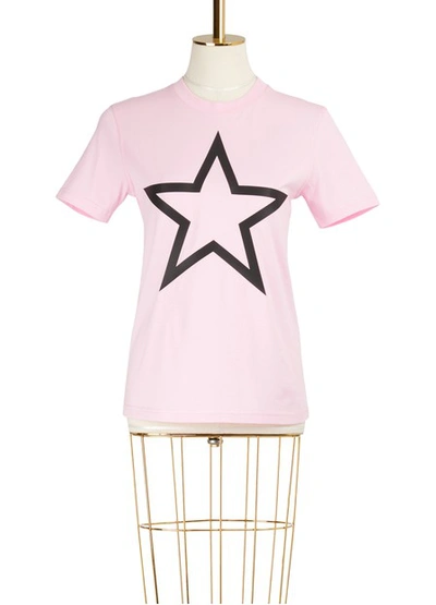 Shop Givenchy Star T-shirt In Pink