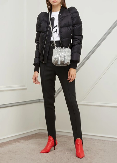 Shop Rick Owens Short Down-jacket In Black