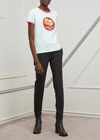 Shop Marc Jacobs The Ringer" T-shirt" In Light Blue