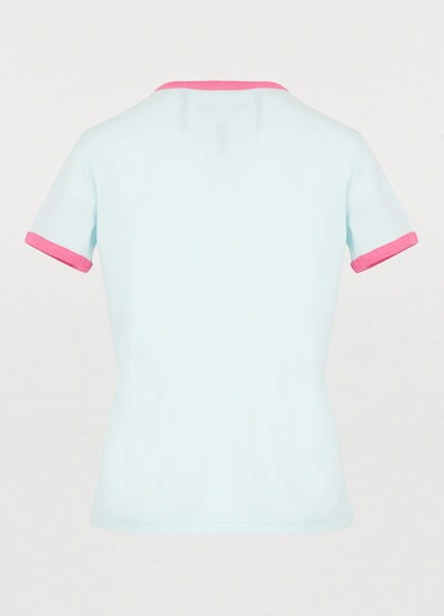Shop Marc Jacobs The Ringer" T-shirt" In Light Blue