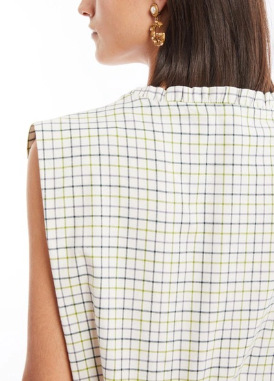 Shop Atlantique Ascoli Comete Top In Green Checks