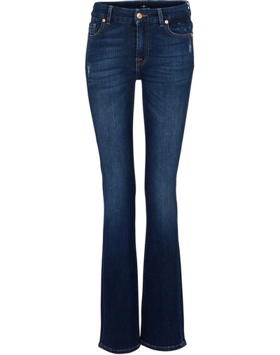 Shop 7 For All Mankind Kimmie Straight-cut Jeans In Slim Illusion Melrose