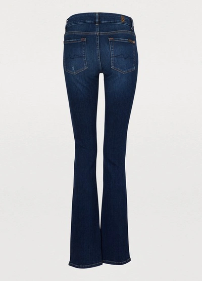Shop 7 For All Mankind Kimmie Straight-cut Jeans In Slim Illusion Melrose