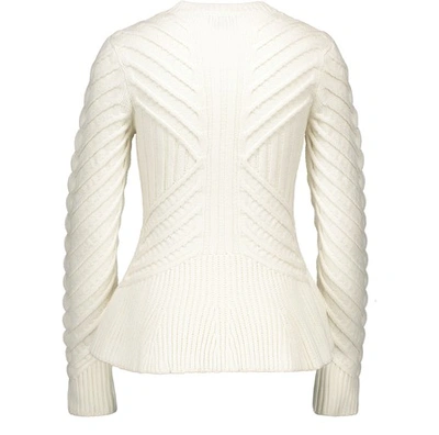 Shop Alexander Mcqueen Wool And Cashmere Cardigan In Beige