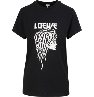 Shop Loewe Salome T-shirt In Black