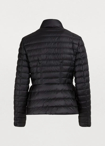 Shop Moncler Agate Down Jacket In Black