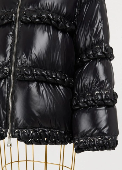 Shop Moncler Genius 6 Moncler Noir Kei Ninomiya Ametrine Down Jacket In 999-black