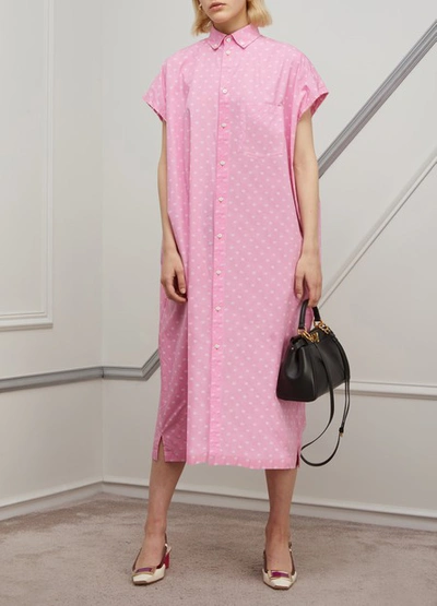 Shop Balenciaga Sleeveless Long Dress In 5621