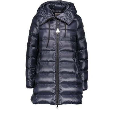 Shop Moncler Suyen Down Jacket In Green