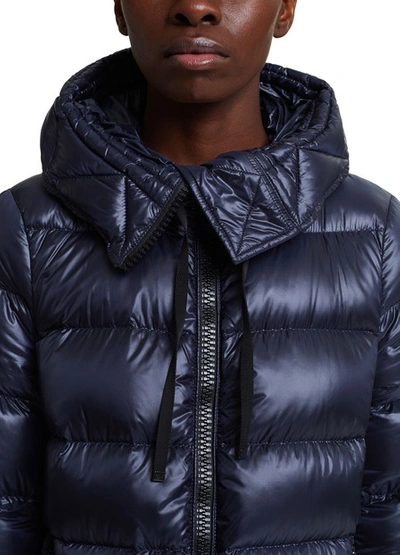 Shop Moncler Suyen Down Jacket In Green