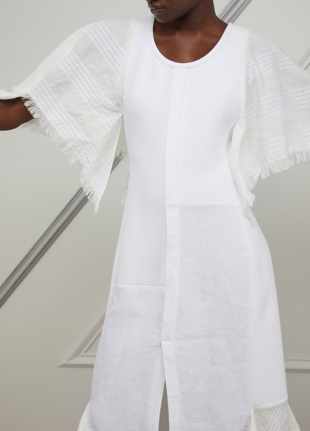 handkerchief sleeve dress