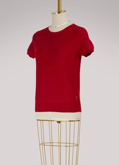 Shop Loro Piana Beausoleil Short-sleeved Top In Red