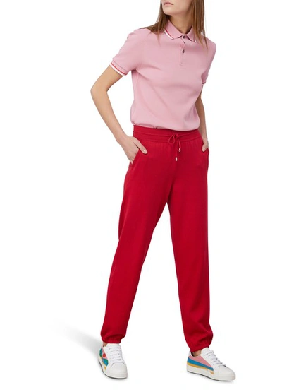 Shop Loro Piana Quiberon Jogging Pants In Red