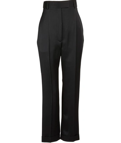 Shop Haider Ackermann High-waisted Silky Pants In Black