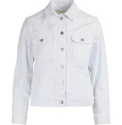 Shop Isabel Marant Étoile Lofty Cotton Jacket In White