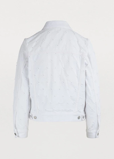 Shop Isabel Marant Étoile Lofty Cotton Jacket In White