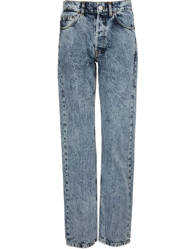 Shop Balenciaga Standard Jeans In 8861
