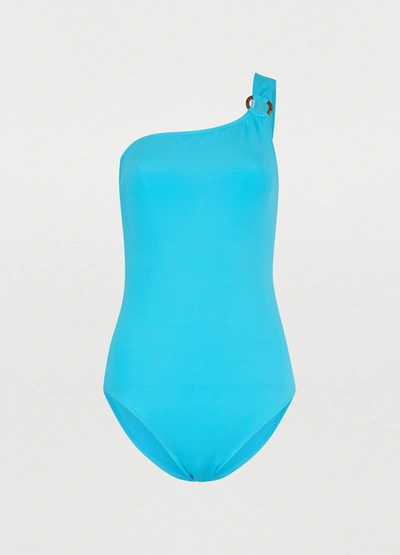Shop Vilebrequin Friza One-piece Swimsuit In Horizon