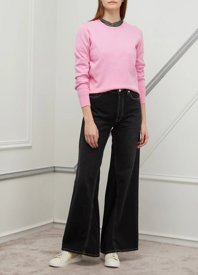 Shop Isabel Marant Étoile Kelton Sweater In Candy Pink