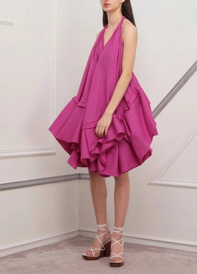 Shop Jacquemus Rosa Dress In Pink