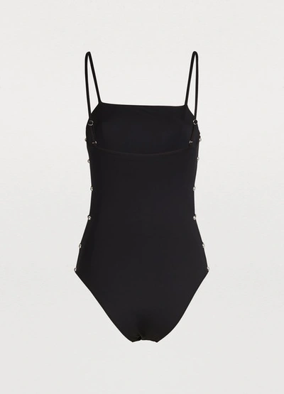 Shop Rudi Gernreich One-piece Swimsuit In Black