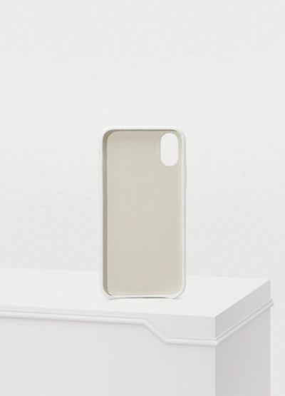 Shop Off-white Arrow Iphone X Case In White Blue