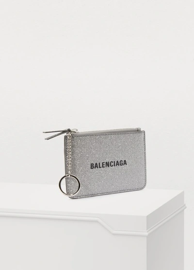 Shop Balenciaga Everyday Purse And Key Chain In 8106