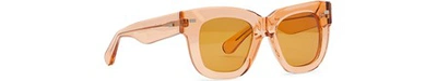 Shop Acne Studios Library Sunglasses In Orange