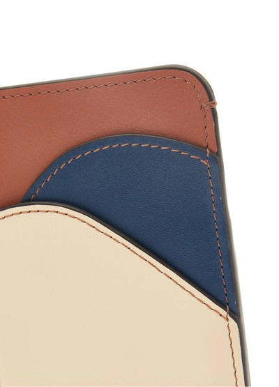 Shop Chloé Walden Cardholder In Blondie Beige