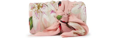 Shop Dolce & Gabbana Silk Scarf In Gligli Fdo.rosa