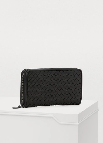 Shop Bottega Veneta Wallet In Nero