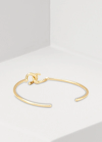 Shop Annelise Michelson Tiny Déchaînée Bracelet In Gold