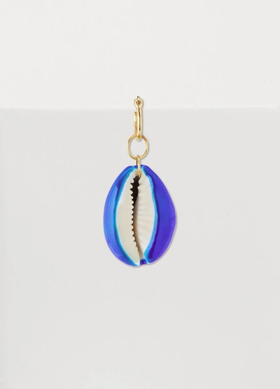 Shop Aurelie Bidermann Merco Single Earring In Indigo