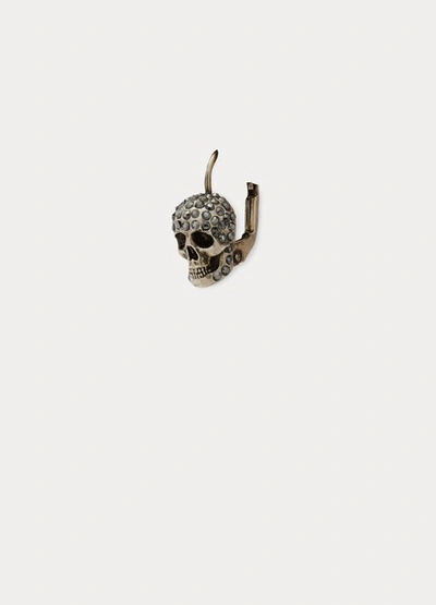 Shop Alexander Mcqueen Skull Earrings In 1177-0446-mix