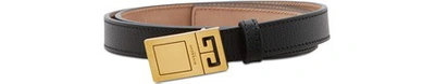 Shop Givenchy 2g Belt In Noir