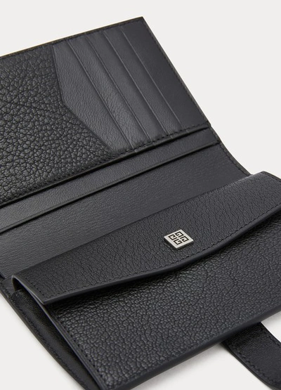 Shop Givenchy Medium Wallet In Noir