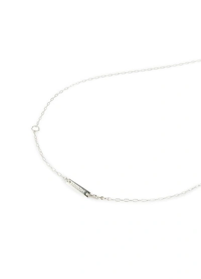 Shop Ambush "scorpion Charm" Necklace In Silver