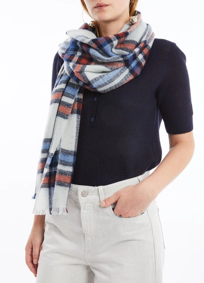 Shop Isabel Marant Suzanne Scarf In Blue