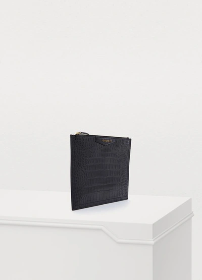 Shop Givenchy Antigona Medium Pouch In Noir