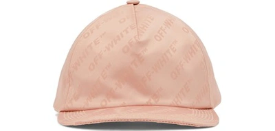 Shop Off-white Logo Baseball Cap In Nude